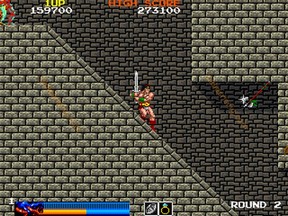 une photo d'Ã©cran de Rastan Saga sur Arcade
